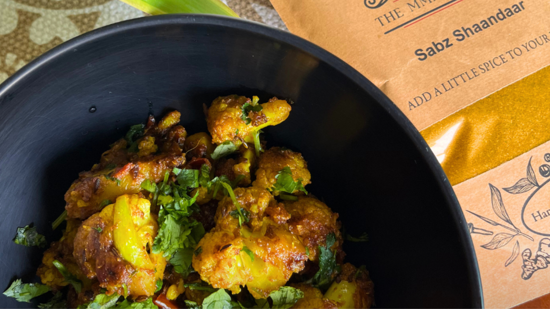 Aloo Gobi Infused with Sabz Sandar Masala