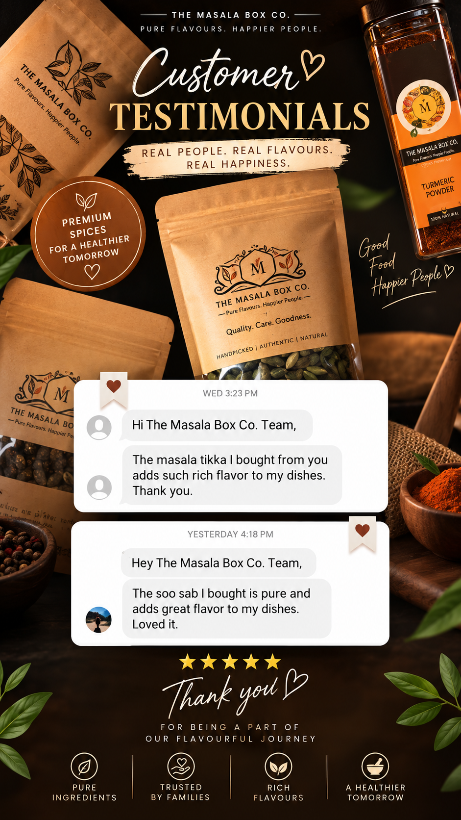 Words From Happy Customers