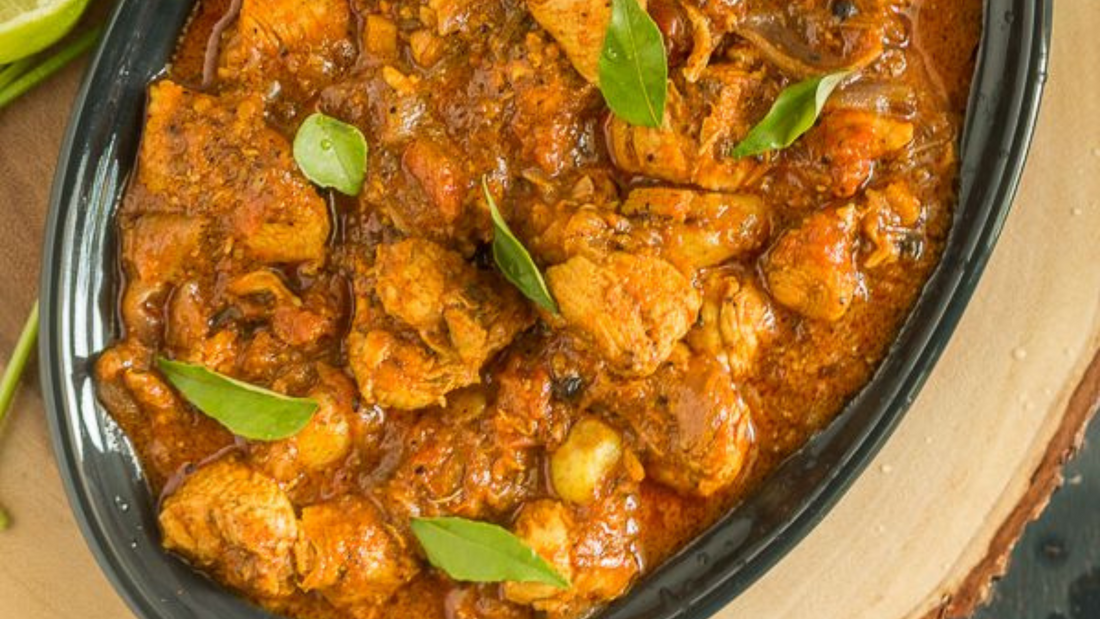 Chettinad Chicken with MMasala Box's Blend